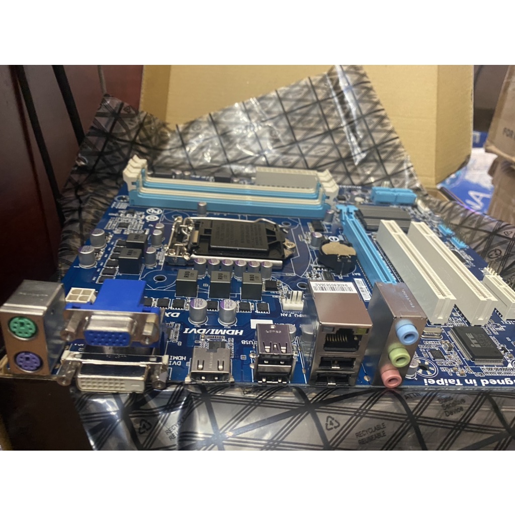 Bo mạch main Gigabyte H61 D2H New Box BH 3 năm.