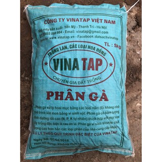 [ HẾT HÀNG] phân gà vi sinh vinatap tốt cho cây trồng(khoảng 5kg)