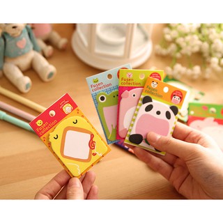 [Giá Siêu Rẻ] Giấy Note Ghi Chú Hình Động Vật Dễ Thương