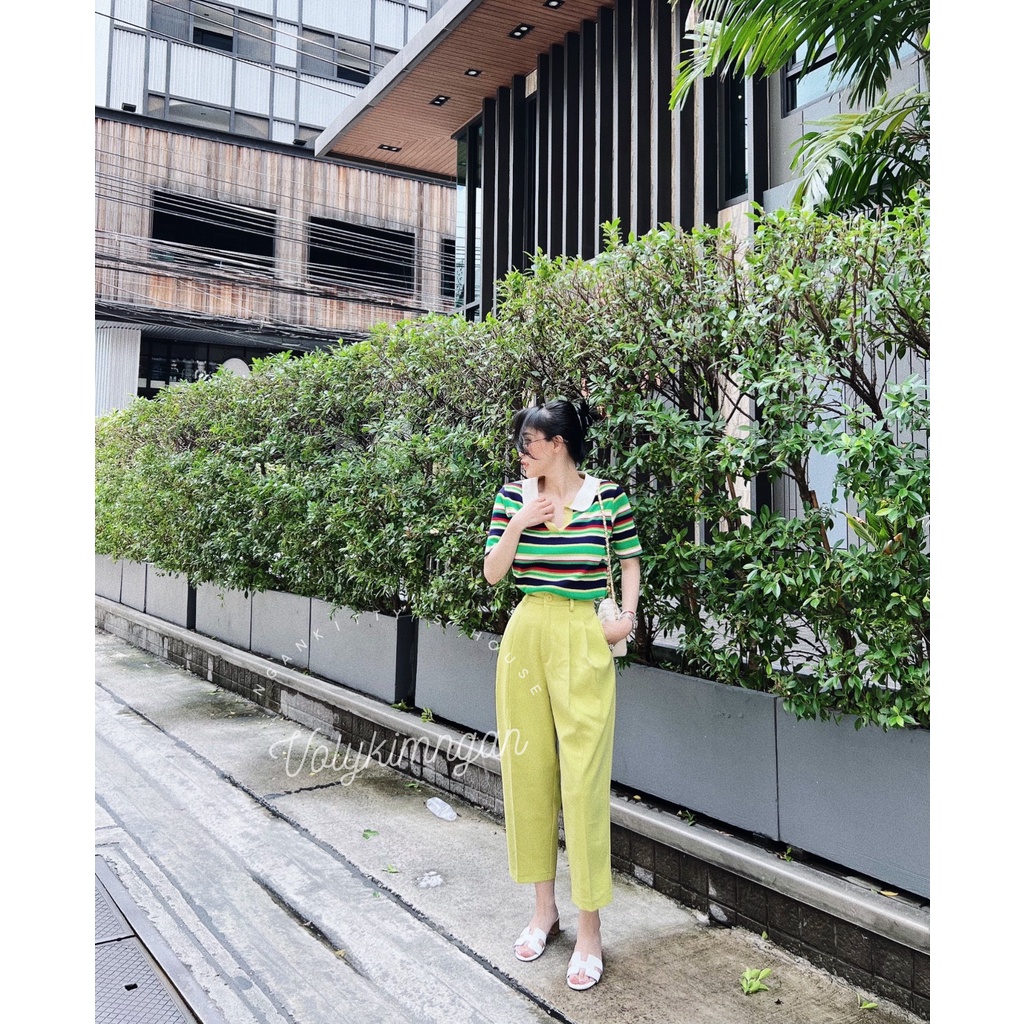 Áo polo len sọc TL