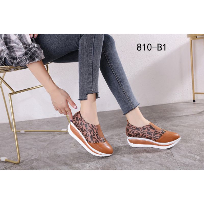 Giày Lười Nữ Bonia 810-b1 Kiểu Dáng Trẻ Trung Năng Động