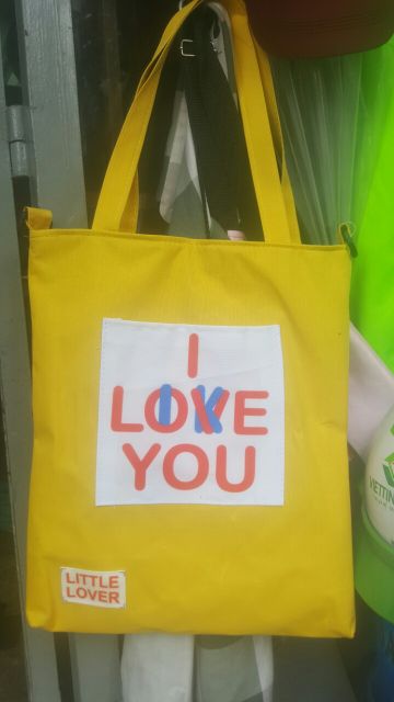 Túi tote - I LOVE YOU