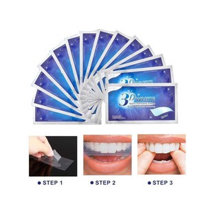 Miếng Dán Trắng Răng 3D White Teeth Whitening Strip