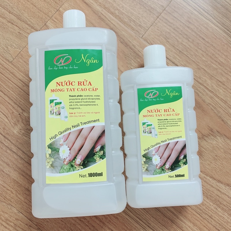 Nước rửa móng tay cao cấp Ngân (aceton) 500ml - LanChiNail