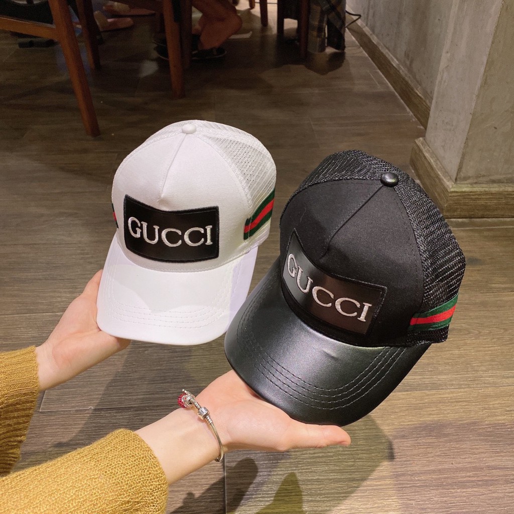 [Mã FAMAYMA2 giảm 10K đơn 50K] Mũ lưỡi trai nam nữ GUCCI nón kết sang chảnh hàng đẹp cao cấp - TK002