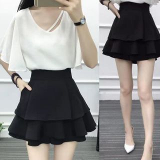 Váy quần ba tầng