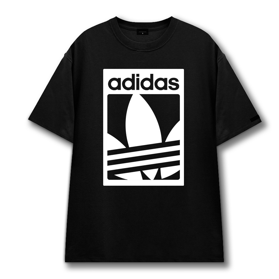 Áo phông adidas - áo thun adidas nam cổ tròn basic adidas vải cotton dày dặn cao cấp, co giãn, tay ngắn nam nữ unisex