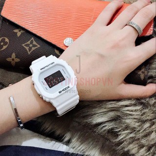 Đồng Hồ Điện Tử Thể Thao Cho Nam Nữ Unisex Mặt Vuông Shock Mang Phong Cách Trẻ Trung Năng Động - JKSTH-GSDW5600