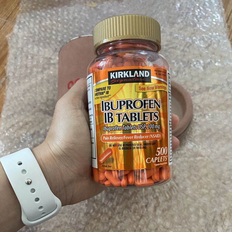 [Tách lẻ] Ibuprofen Kirkland - 10 viên