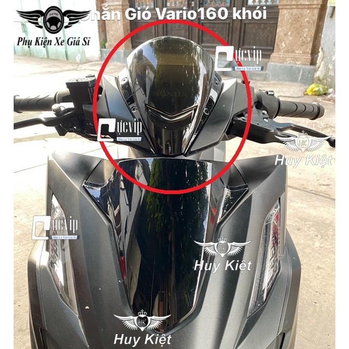 [Giá Siêu Rẻ] Mão Chắn Gió Vario 160, Vario 2022 - 2023 Xanh Trong Suốt 5433