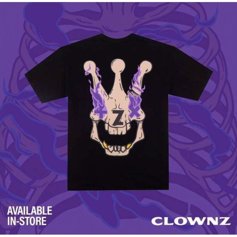 (T-shirt) CLOWNZ SKULL