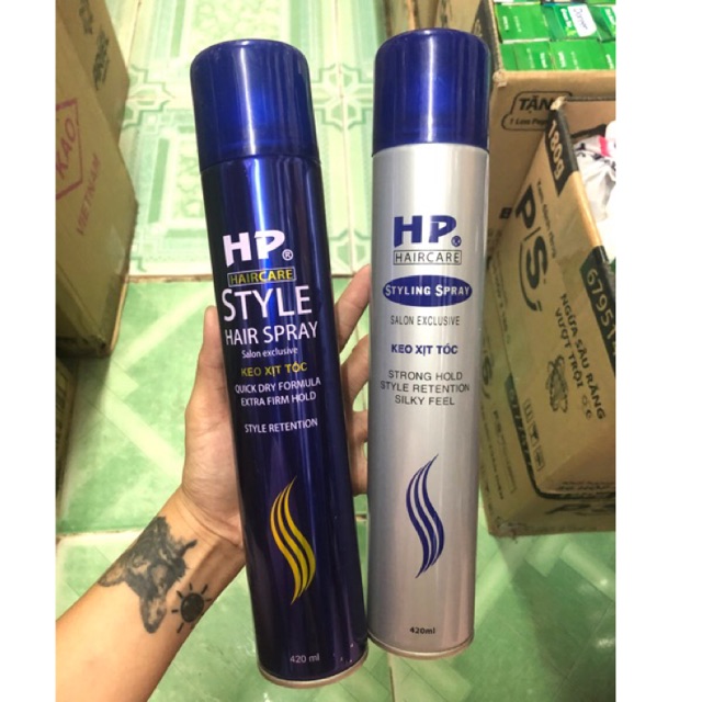 KEO XỊT TÓC HP - STYLE hair spray 420ml