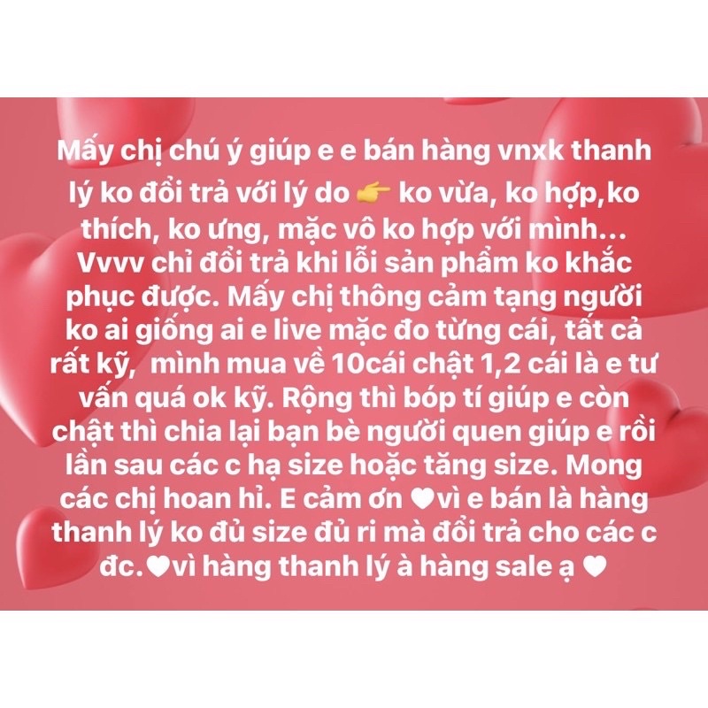 Tổng Hợp Quần Áo Khách Đặt Liveshopee