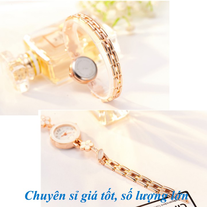 Đồng Hồ Nữ IE-LY Dây Hoa mai| Còn màu trắng| Ảnh thật