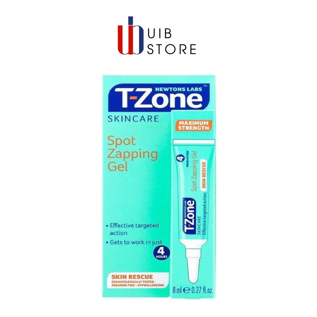 Gel Chấm Mụn Cấp Tốc Tinh Chất Tràm Trà T-Zone 8ml