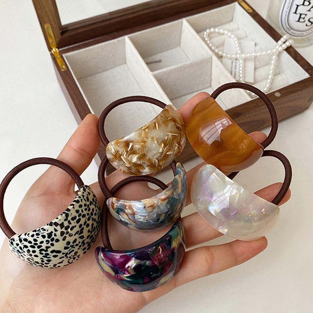 BACK2LIFE Dây Cột Tóc Phong Cách Retro Thanh Lịch Cho Nữ