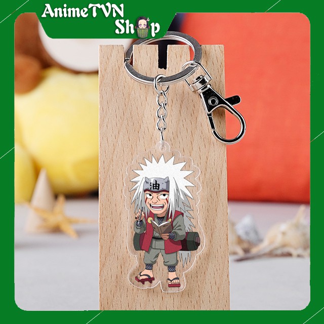 Móc khoá Mica anime Naruto (Loại 1) - Nhựa Cứng Acrylic In 2 mặt sắc nét ( ảnh thật )