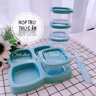Bộ hộp đựng đồ ăn dặm Babycare