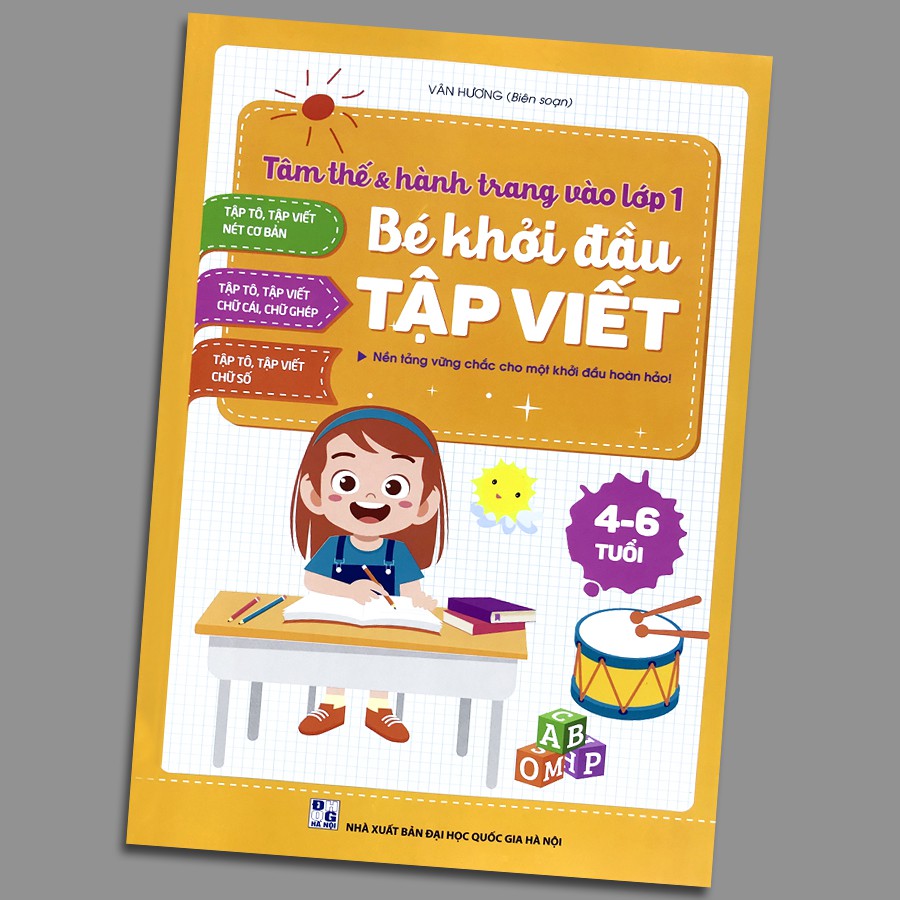 Sách - Bé Khởi Đầu Tập Viết - Nền Tảng Vững Chắc Cho Một Khởi Đầu Hoàn Hảo | BigBuy360 - bigbuy360.vn