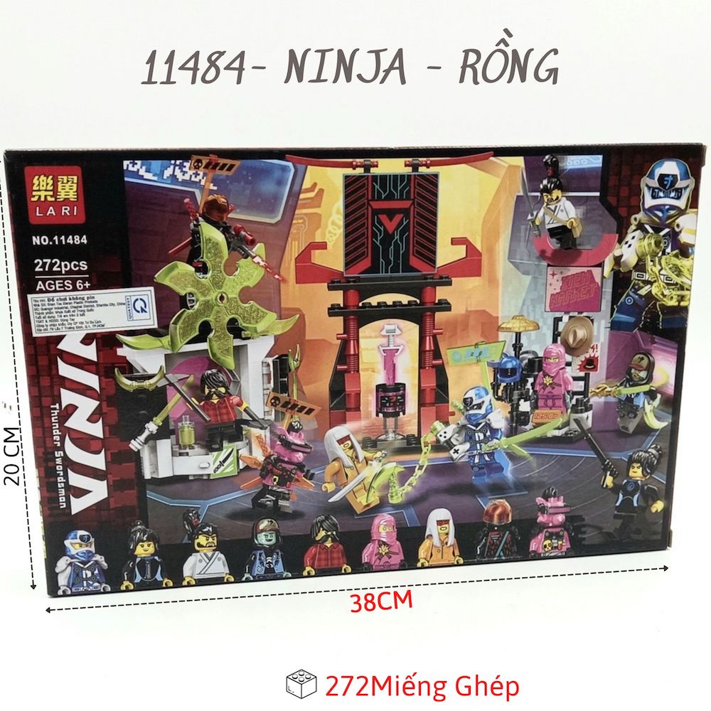 Đồ chơi lắp ráp LEGO NINJA - Hành trình đến ngục đầu lâu - 511 miếng ghép