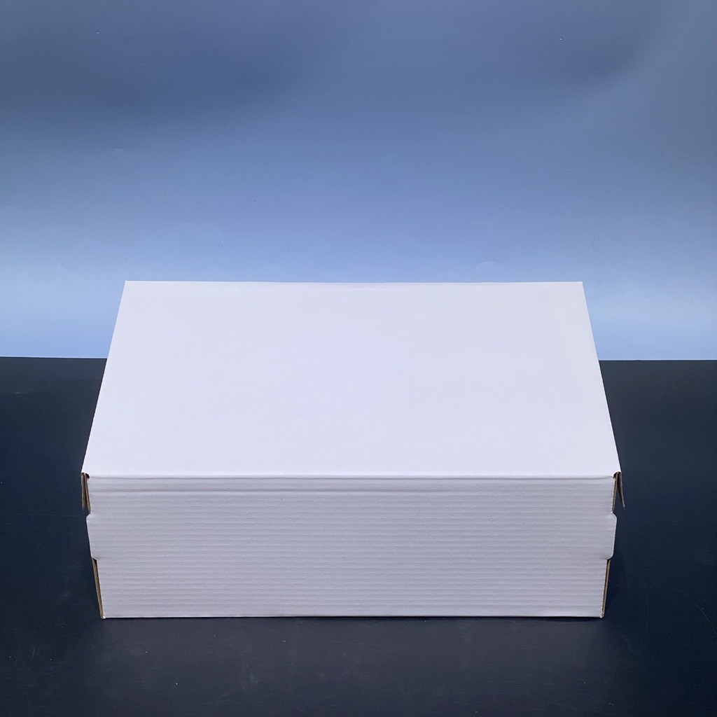 -50% Hộp giấy carton trơn Trắng đựng giày dép quần áo mũ nón gói quà đóng hàng giá rẻ kèm giấy lụa nhật
