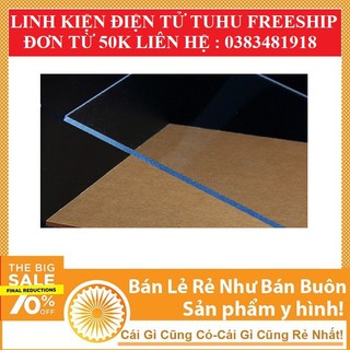 Mica Trong Khổ A4 Dày 2mm (Mica Đài Loan)
