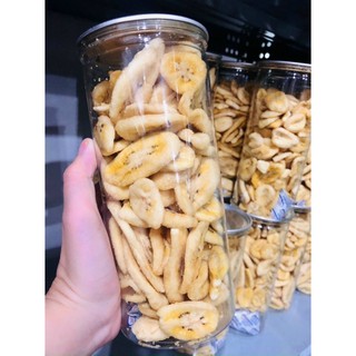 Chuối sấy giòn lon Pet 300g