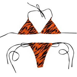 Bikini Phối Dây Phong Cách Brazil