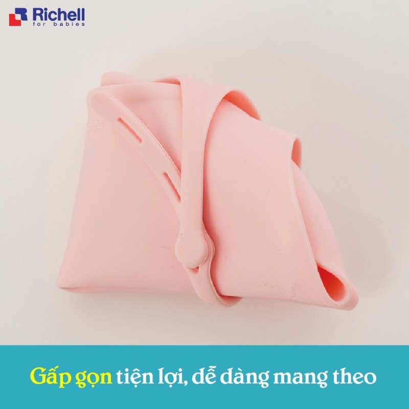 YẾM ĂN DẶM SILICONE RICHELL CHO BÉ