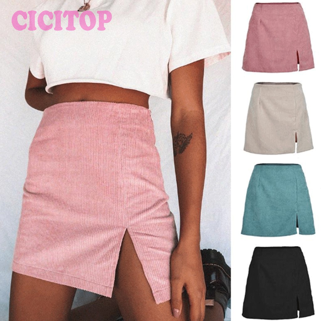 Chân váy chữ A xẻ tà phong cách thời trang quyến rũ cho nữ | BigBuy360 - bigbuy360.vn