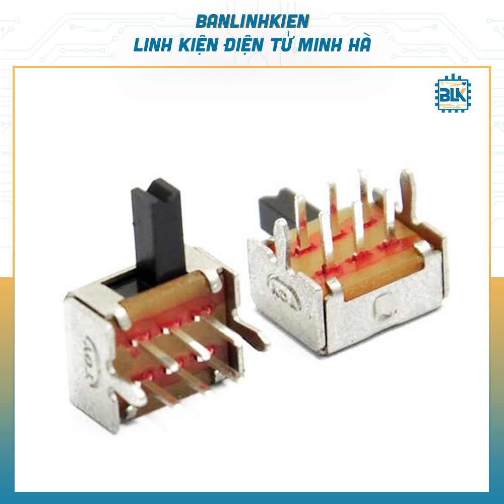 Công Tắc Gạt 6 Chân SK-22D07 ( Loại Cong)