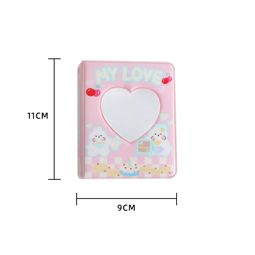 Album Ảnh 3 Inch Họa Tiết Hoạt Hình Phong Cách Hàn Quốc