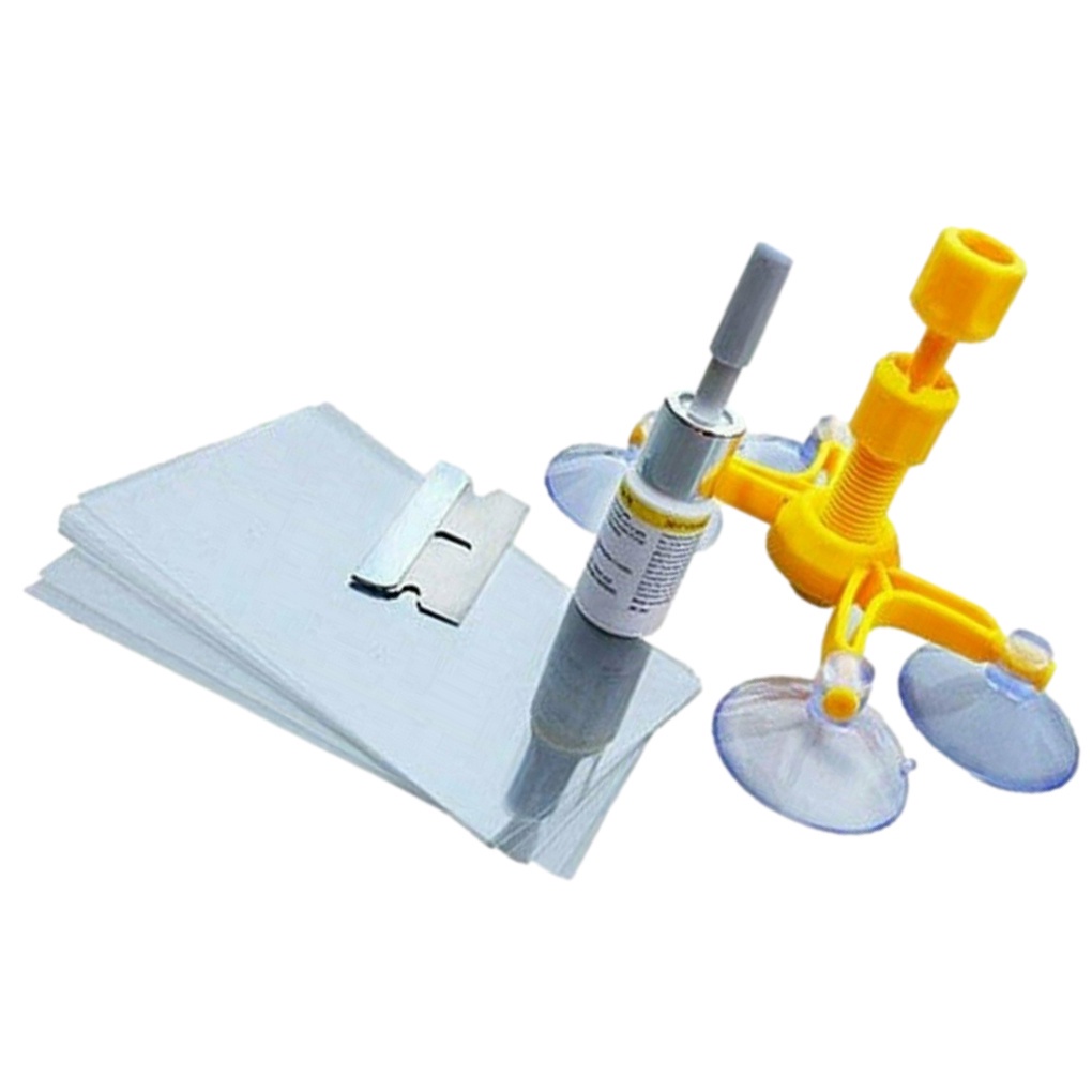 [Coco]Window Repair Kit Car Windshield Crack Remover Front Windscreen Resin Repair Set Car Maintain Tool