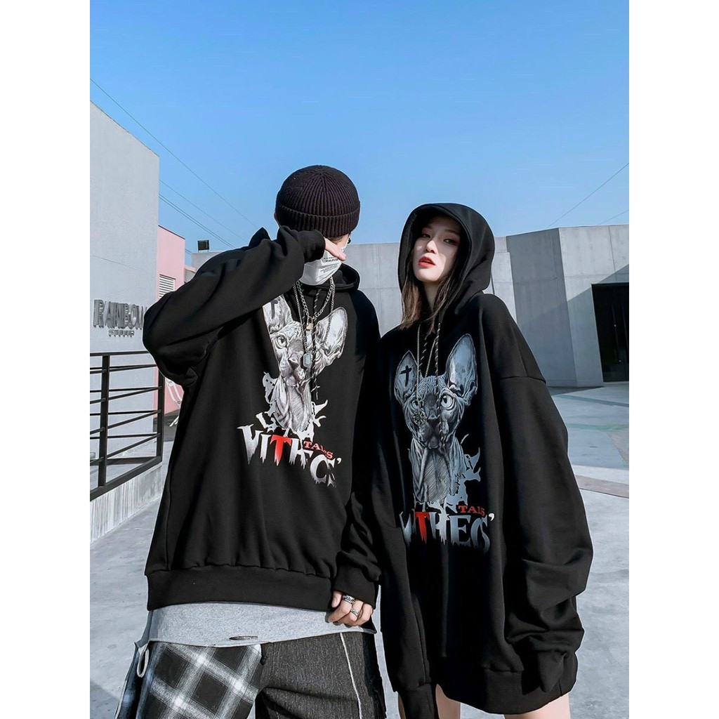 &lt;FREE SHIP&gt; ÁO HOODIE NỈ NGOẠI NAM NỮ FORM RỘNG NÓN 2 LỚP BAO ĐẸP, BAO CHẤT (hinhcao)