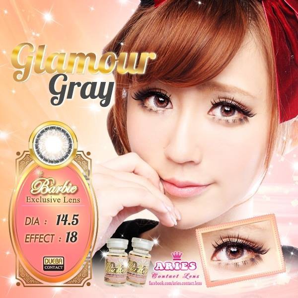 lens mắt kèm khay đơn ( brown , choco , gray )