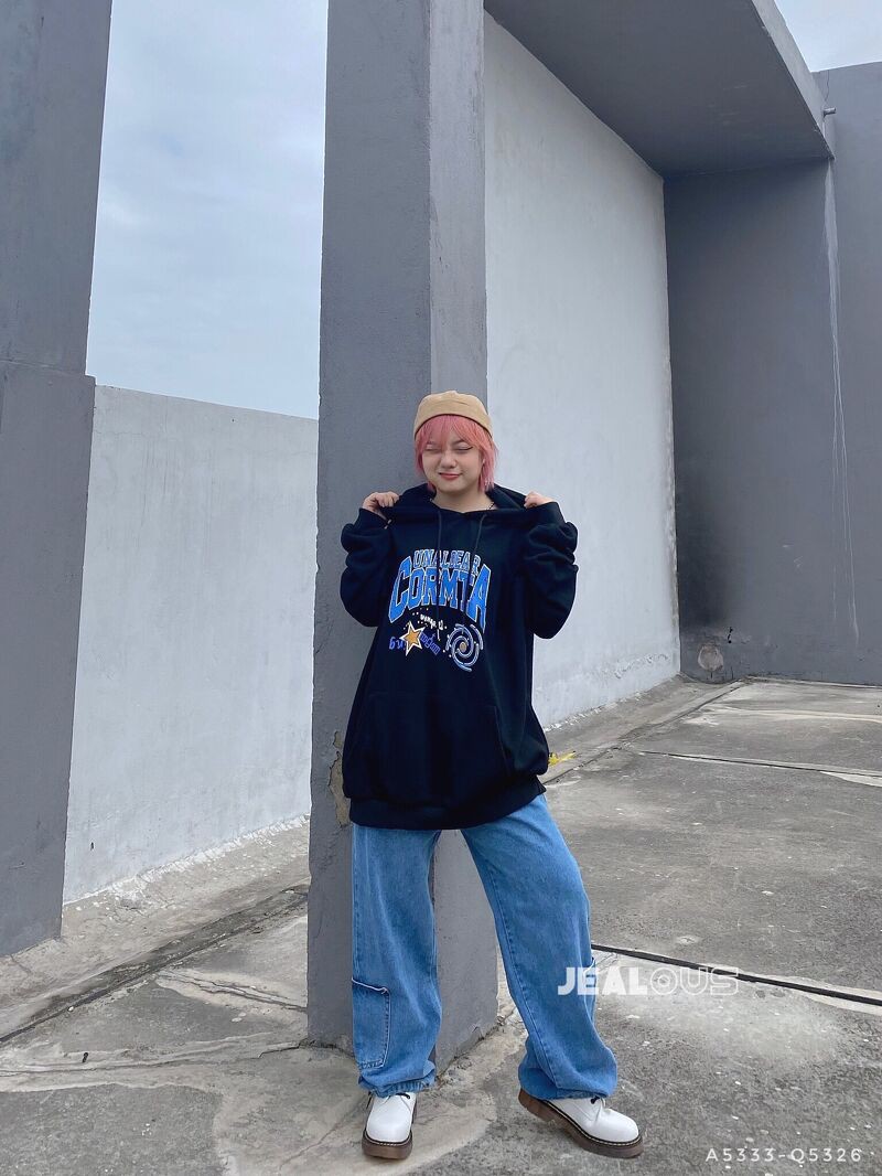 Áo hoodie UNALOEAR CORMTA 5333 | BigBuy360 - bigbuy360.vn