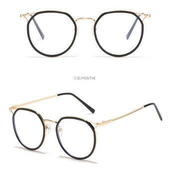 Mắt Kính Chống Bức Xạ Hình Tròn Cho Nam 0-500