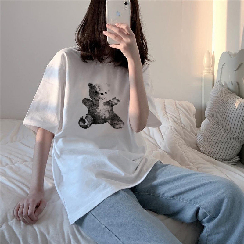 Áo thun tay ngắn thời trang hàn quốc 2020