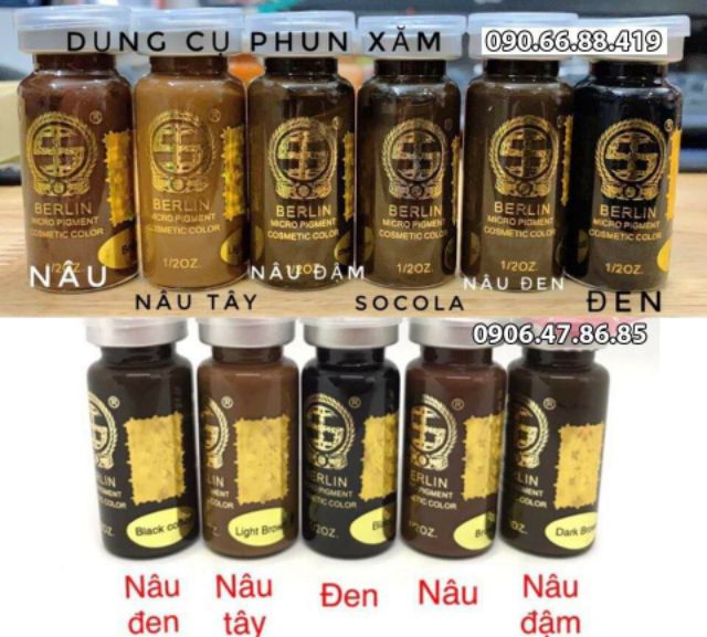 Mực phun xăm Berlin Đức 10ml | BigBuy360 - bigbuy360.vn
