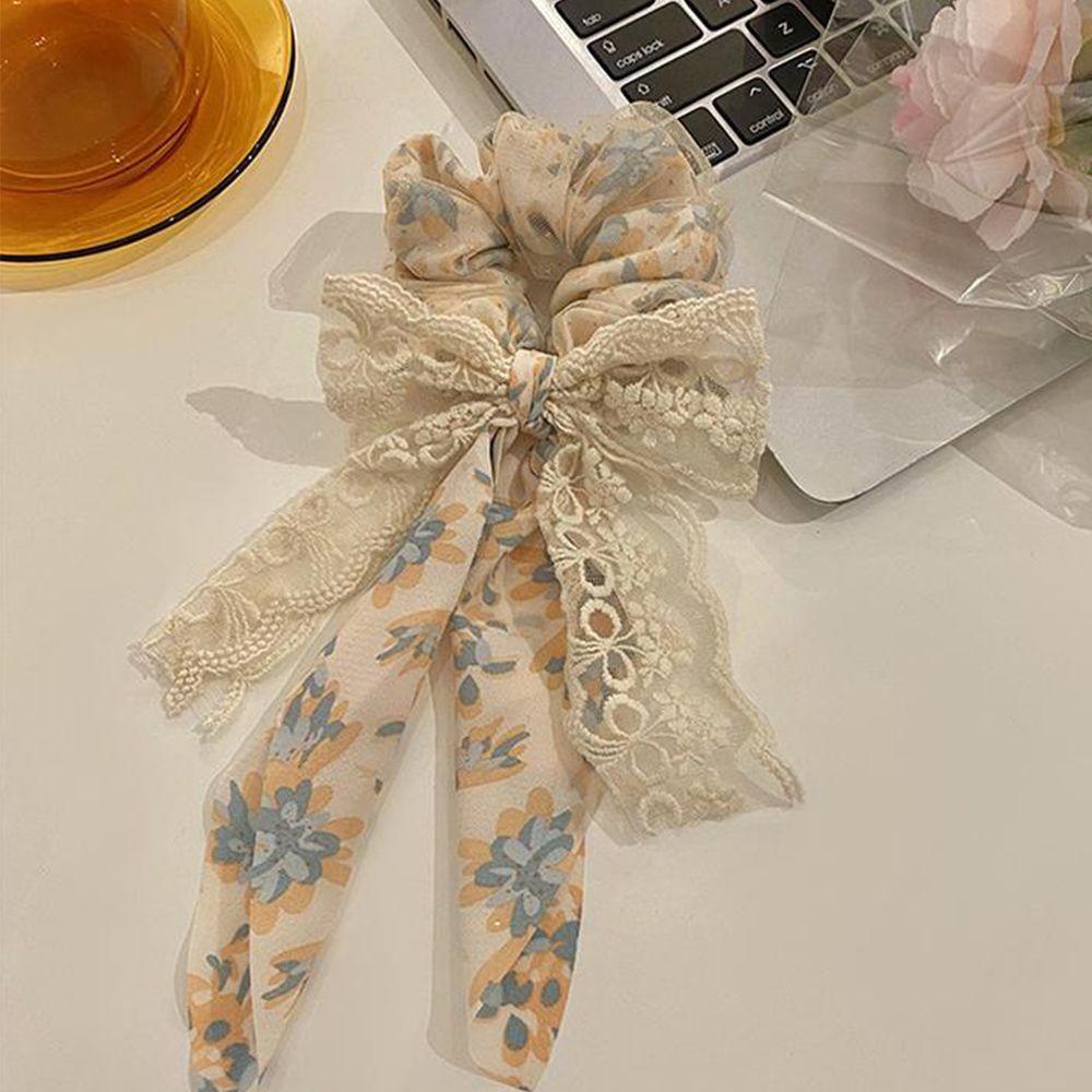 Dây Buộc Tóc Màu Sắc Xinh Xắn Phong Cách Hàn Quốc Cho Nữ