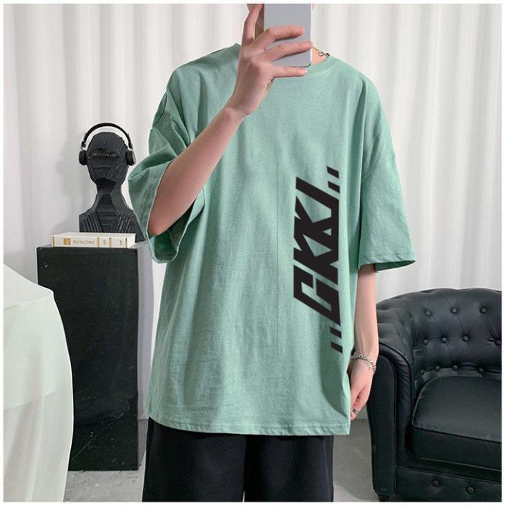 Áo Thun Unisex Khổng Hiền From Rộng Cổ Tròn Tay Lỡ Freesize 38-70kg - Ckki