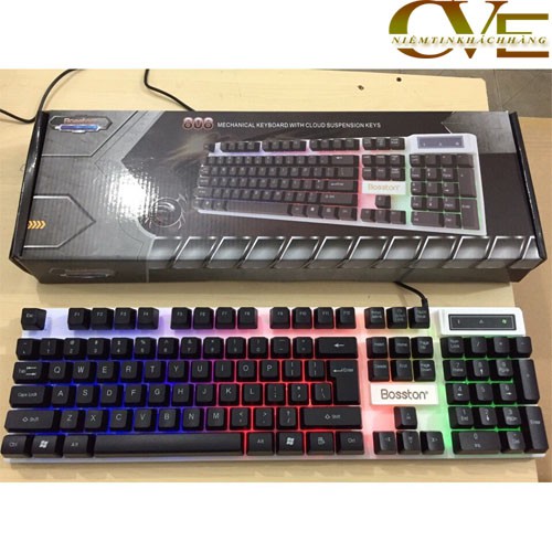 Bàn Phím Gaming BOSSTON 803 - Bàn Phím Giả Cơ Led Có Dây - Chuyên Gaming Chính Hãng | BigBuy360 - bigbuy360.vn