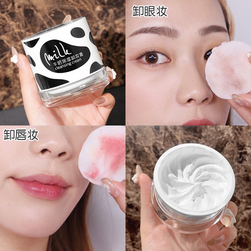 Kem tẩy trang dạng sữa Mille 3 trong 1: không hóa chất, dưỡng ẩm, sạch da D429 | BigBuy360 - bigbuy360.vn