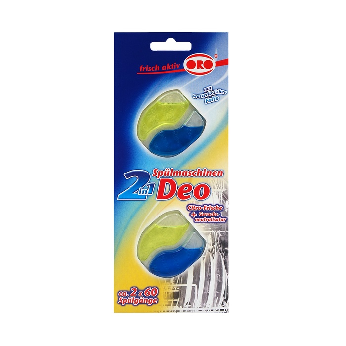 [Nội Địa Đức] Treo Khử Mùi Máy Rửa Bát ORO Khử Mùi Hôi Hiệu Quả (15g x 2)