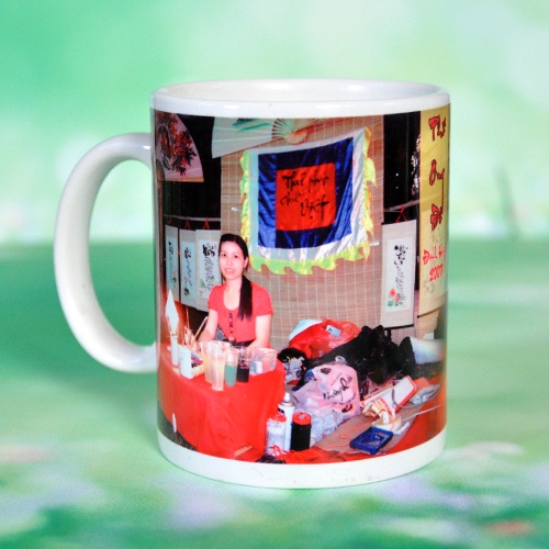 Ly sứ in hình THEO YÊU CẦU - in hình cá nhân , hình tập thể, in logo công ty, doanh nghiệp làm quà tặng