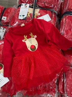 Váy đầm noel quảng châu cao cấp cho bé