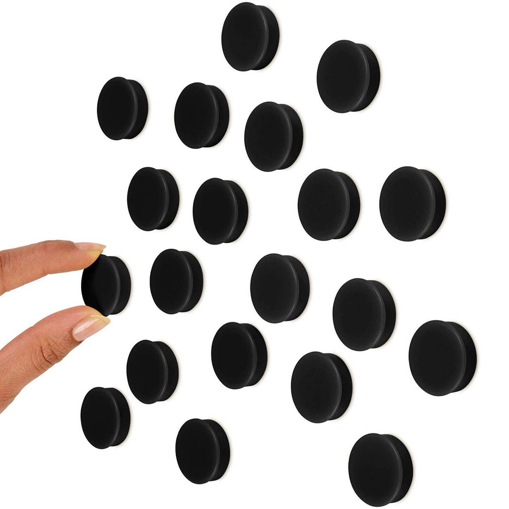 Nam Châm Dán Tủ Lạnh Hình Tròn Nhiều Màu Sắc 3cm 1 REBUY1