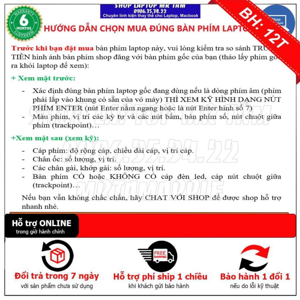 BÀN PHÍM LAPTOP DELL LATITUDE 12 E7240 E7440 dùng cho Latitude 12 14 7000, E7420 E7240 E7440