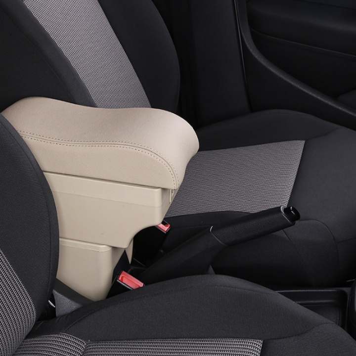 Hộp tỳ tay, đệm tỳ tay lắp cho xe ô tô Chevrolet Cruze và Deawoo Lacetti tích hợp 6 cổng USB, Armrest box