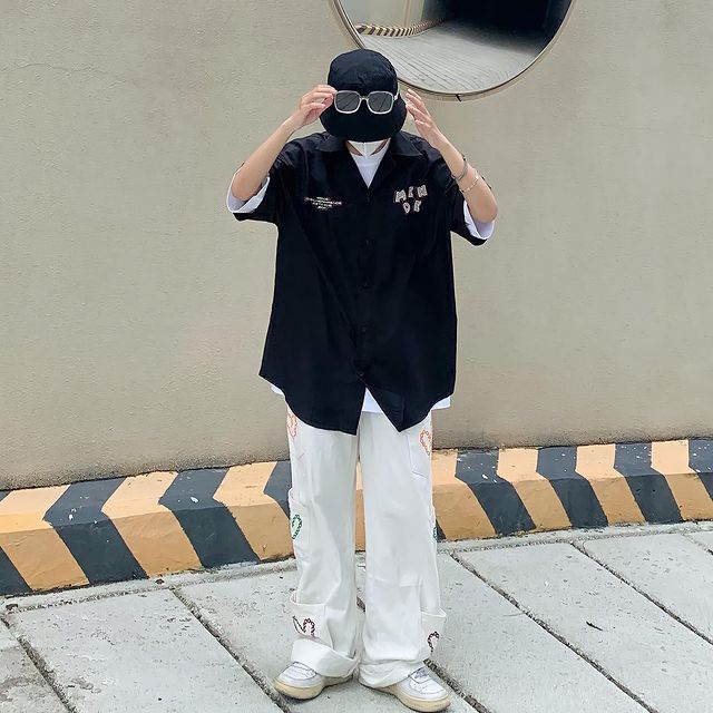 Áo Sơ Mi Tay Ngắn Họa Tiết CHESS-BOARD | Form unisex 40-100kg